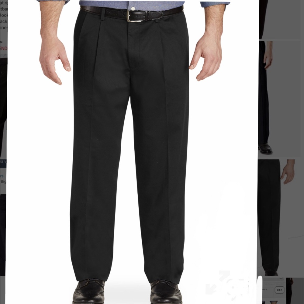 SUPERIOR TROUSER BIG/CLASSIC FIT/PLEATED IRON FREE